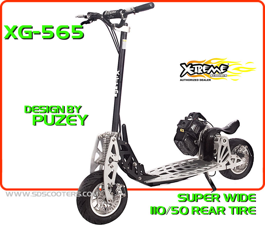 rx big 50cc performance gas Scooter by uberscoot / evo