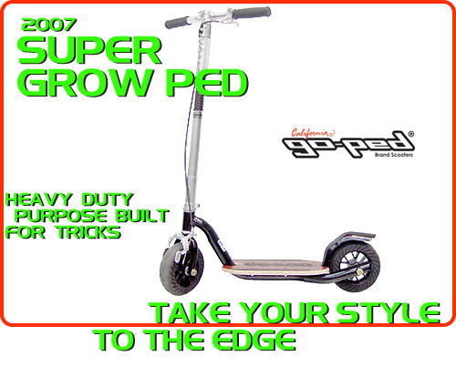 super growped Gas Scooter