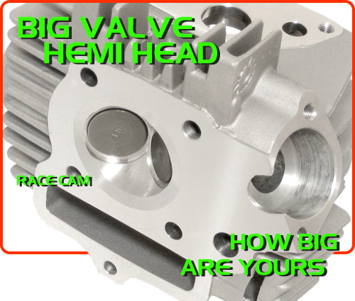 performance big valve head